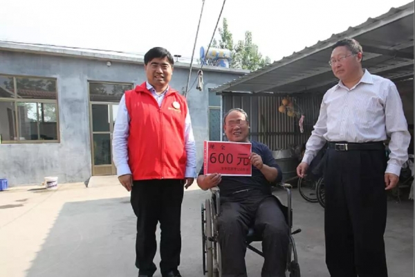 走访残疾贫困户 慰问帮扶暖人心