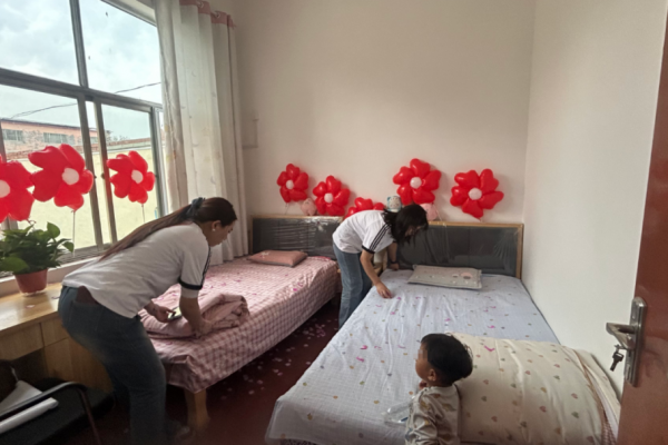 一间小屋 两份梦想——老湖镇“梦想港湾”温暖落成